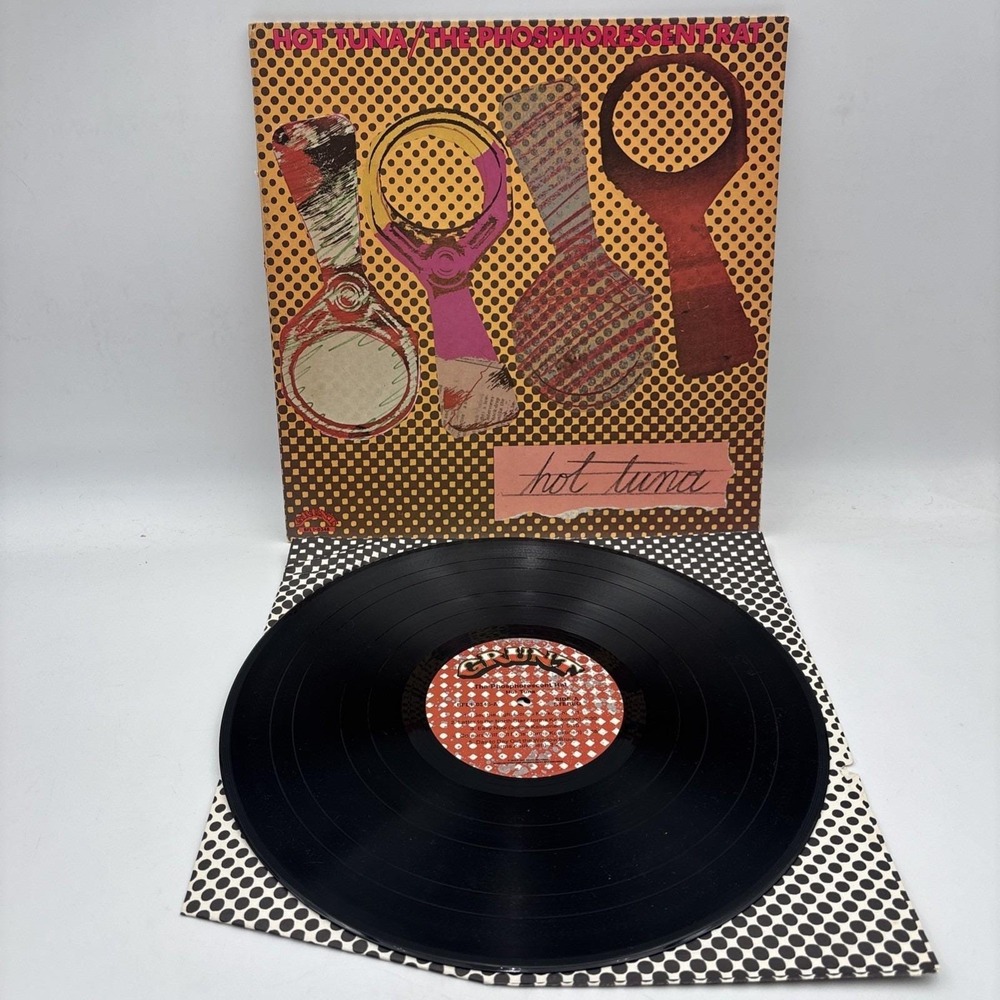 HOT TUNA THE PHOSPHORESCENT RAT (VG+) BFL1-1-0348 LP VINYL‎ RECORD